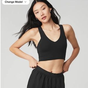 ALO Yoga Black Crop Top